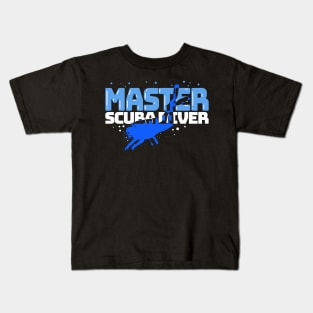 SCUBA DIVING: Master Scuba Diver Kids T-Shirt